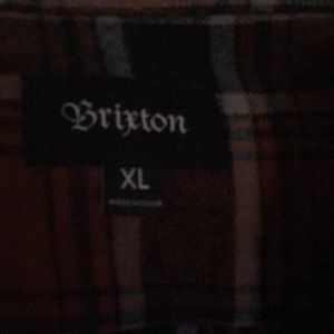 Brixton flannel xl